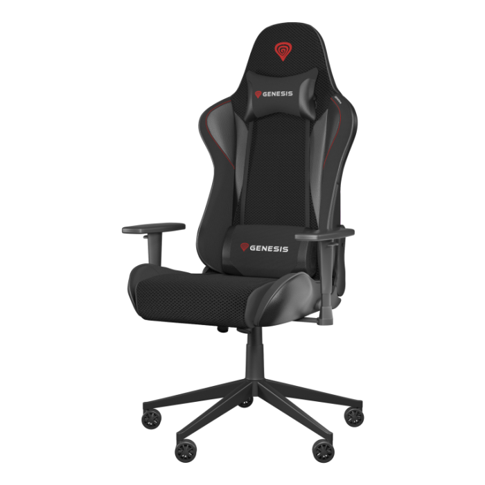 GENESIS Nitro 440 G2 Butaca para jugar Asiento acolchado Negro, Gris GENESIS Nitro 440 G2 Butaca para jugar Asiento acolchado Negro, Gris