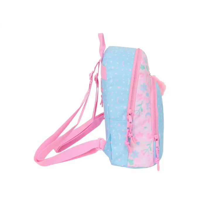 Mochila BlackFit8 Smile Rosa Azul claro 25 x 30 x 13 cm Mini 2