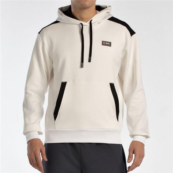 Sudadera con Capucha Hombre +8000 Euron Blanco 4