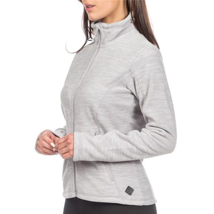 Chaqueta Deportiva para Mujer Alphaventure Alphadventure Biyaruchi W Gris claro