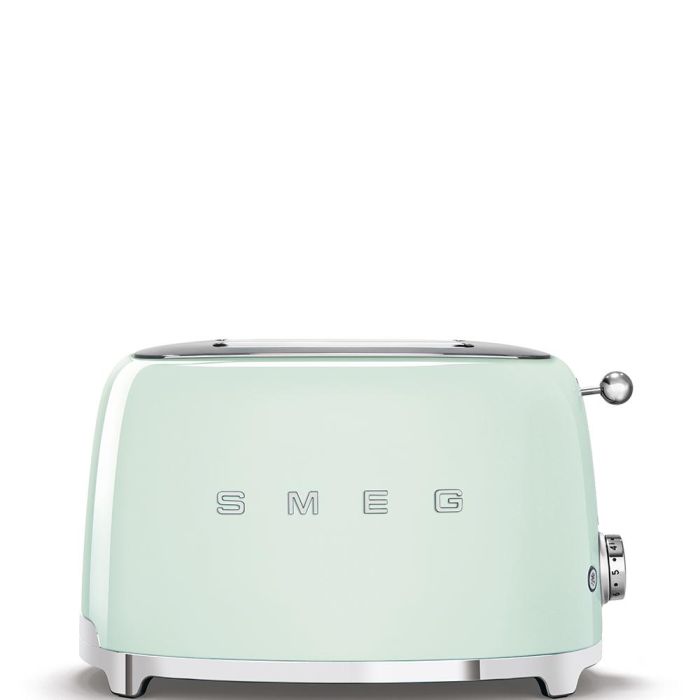 Smeg Tostadora 2X2 Estilo 50' Verde TSF01PGEU 0 Smeg Tostadora 2X2 Estilo 50' Verde TSF01PGEU 0