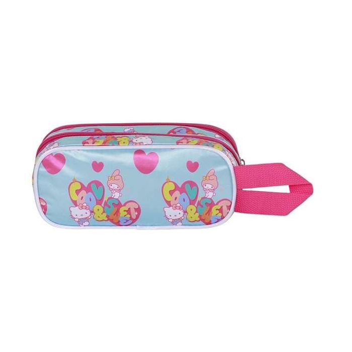 Karactermania Estuche Portatodo Doble 3D Hello Kitty Friendship Azul 22 x8 x9,5 cm 3 Karactermania Estuche Portatodo Doble 3D Hello Kitty Friendship Azul 22 x8 x9,5 cm 3