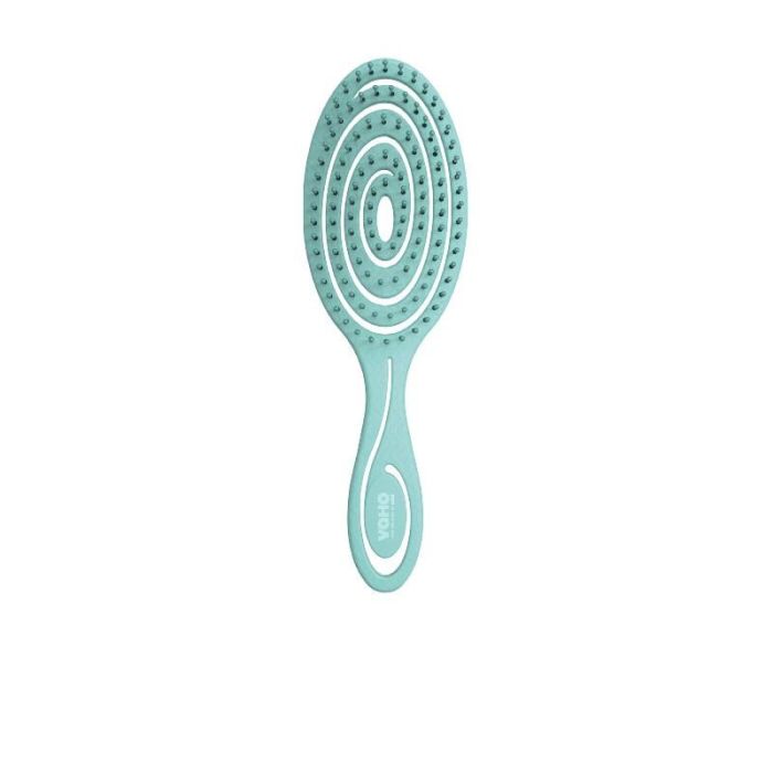 Wad Professional Beauty Cepillo Desenredante Biodegradable Ellipse Green - Cerdas Flexibles Antinudos Wad Professional Beauty Cepillo Desenredante Biodegradable Ellipse Green - Cerdas Flexibles Antinudos