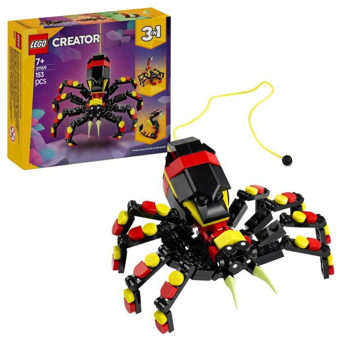 Lego Juego de Construccion Fauna Salvaje Araña Misteriosa Creator