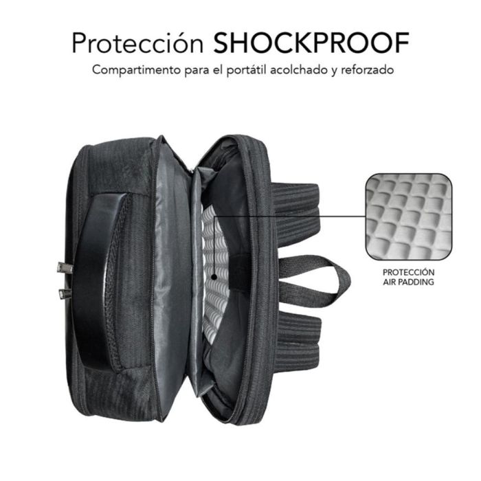 SUBBLIM Mochila Business V2 AP Backpack 16" Black 2
