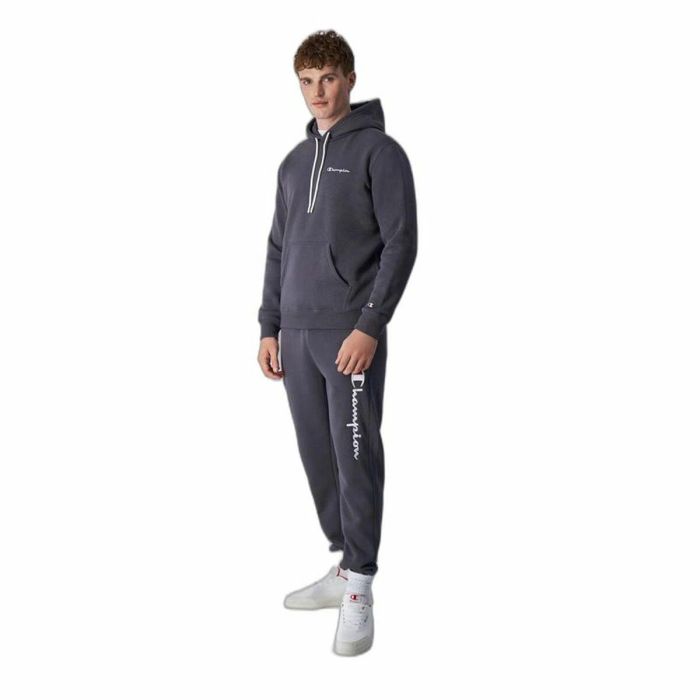 Pantalón para Adultos Champion Rib Cuff Gris Hombre S 1 Pantalón para Adultos Champion Rib Cuff Gris Hombre S 1