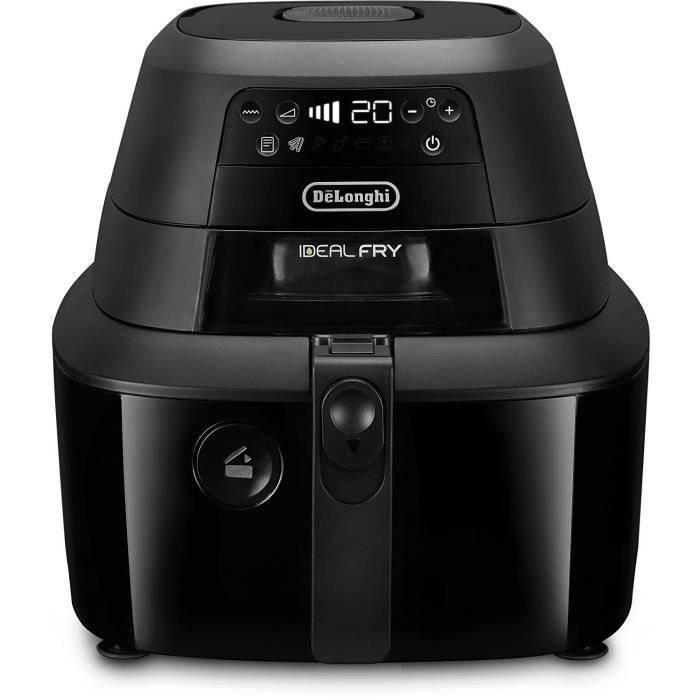 Aceite eléctrico sin aceite Delonghi FH2184 - Capacidad: 1.25 kg - 1400W - Tanque antiadherente Aceite eléctrico sin aceite Delonghi FH2184 - Capacidad: 1.25 kg - 1400W - Tanque antiadherente