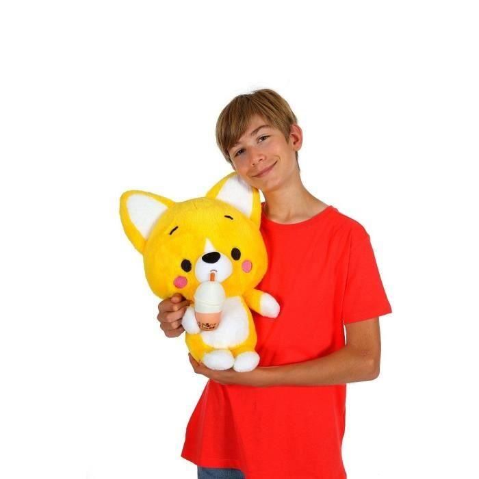 Gipsy Toys GIP3268060564451 Peluche Corgi Cuties de 42 cm - Suave Muñeco de Peluche con Diseño Bubble Tea 2 Gipsy Toys GIP3268060564451 Peluche Corgi Cuties de 42 cm - Suave Muñeco de Peluche con Diseño Bubble Tea 2