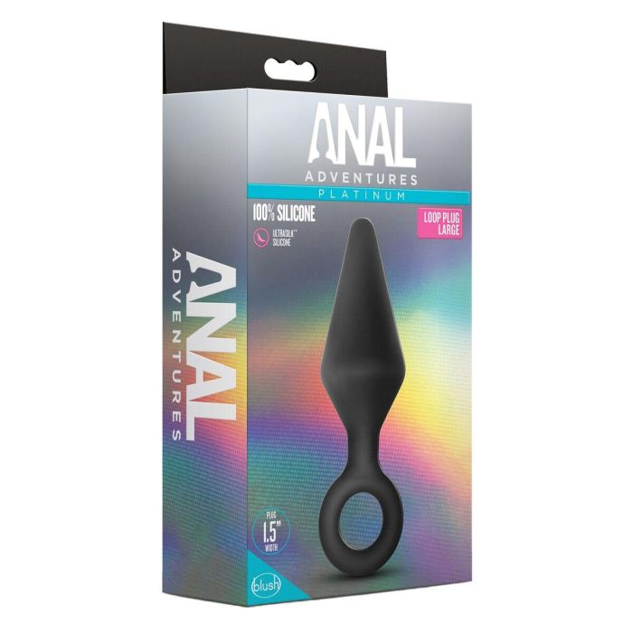 Plug Anal Blush Adventures Negro (8,2 cm) 1 Plug Anal Blush Adventures Negro (8,2 cm) 1