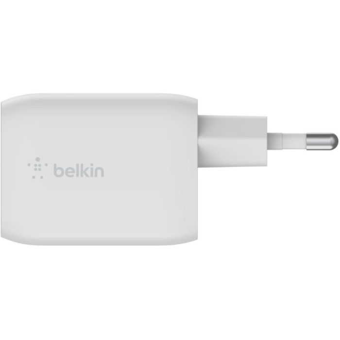 Belkin WCH013VFWH Cargador Interior con 2 Puertos USB Tipo C, Carga Rápida, Compatible con Portátil, Smartphone y Tableta, Blanco 3 Belkin WCH013VFWH Cargador Interior con 2 Puertos USB Tipo C, Carga Rápida, Compatible con Portátil, Smartphone y Tableta, Blanco 3