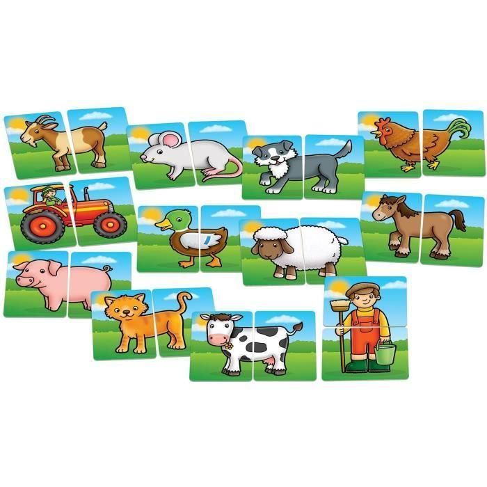 Juego de parejas El corral HUERTO - Para niños a partir de 18 meses - Juego de mesa - Mixto - Memoria 1 Juego de parejas El corral HUERTO - Para niños a partir de 18 meses - Juego de mesa - Mixto - Memoria 1