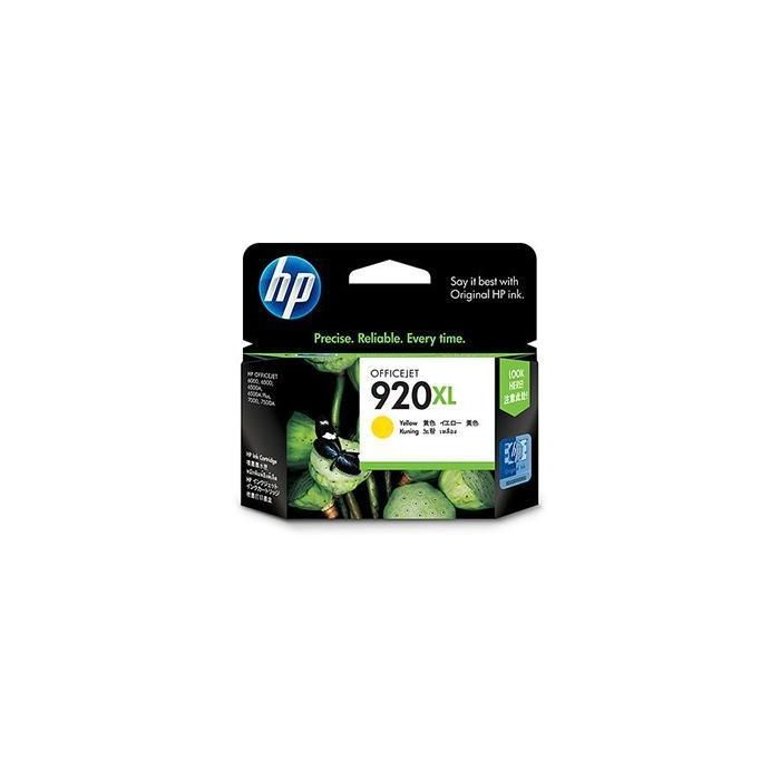 HP 920 XL Cartucho de Tinta Amarillo para Impresora HP Officejet 6500, 8 ml HP 920 XL Cartucho de Tinta Amarillo para Impresora HP Officejet 6500, 8 ml