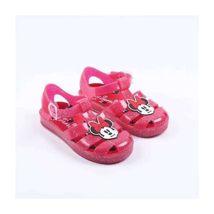 Sandalias cangrejeras pvc minnie talla t024 2 Sandalias cangrejeras pvc minnie talla t024 2