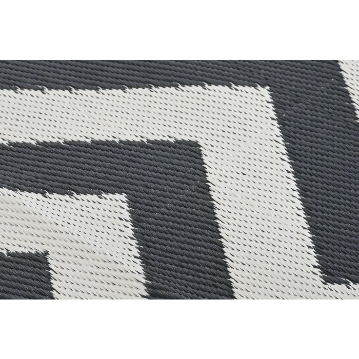 DKD Home Decor Alfombra PP para el Hogar de 180x120 cm en Tonos Gris Claro, Gris Oscuro y Blanco, Surtido (Pack de 4 Unidades) 2