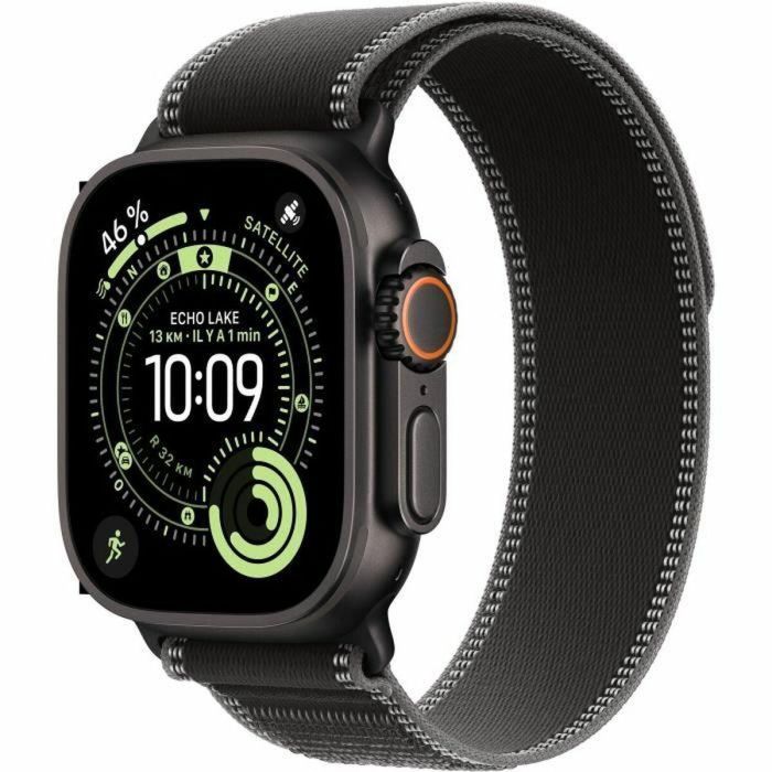 Apple Watch Ultra 3 Cellular de Titanio 49mm Negro (Correa Trail Loop Negro/Carbón) Talla S/M