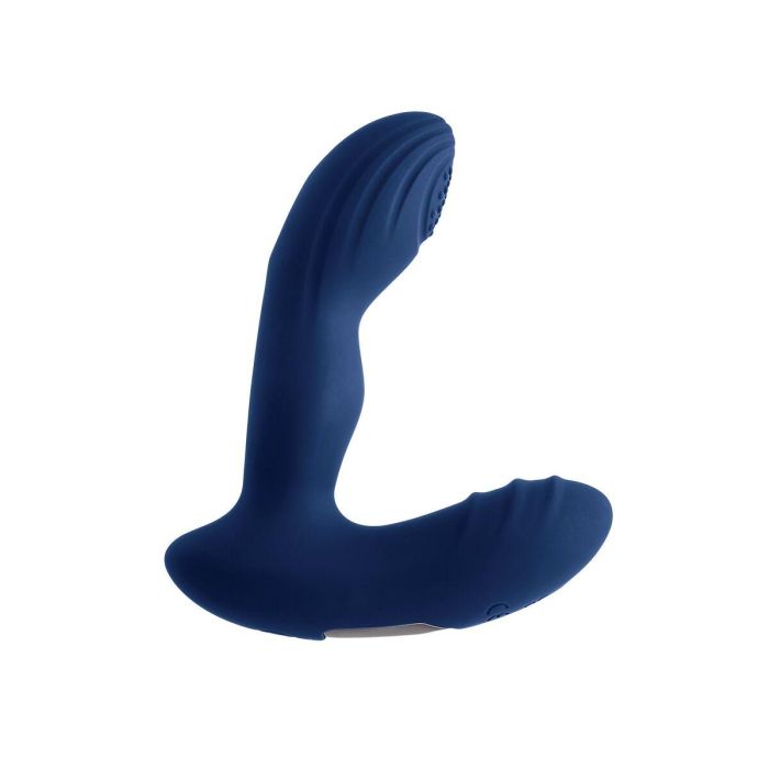 Vibrador Anal Negro Playboy Azul 7