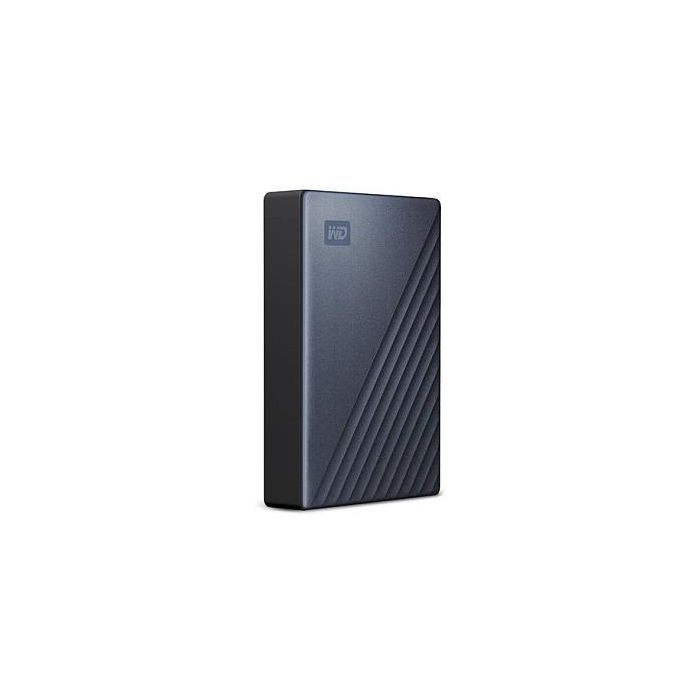Western Digital WDBFTM0040BBL-WESN Disco Duro Externo Portátil 4TB USB-C/USB 3.0 Metal Azul 1
