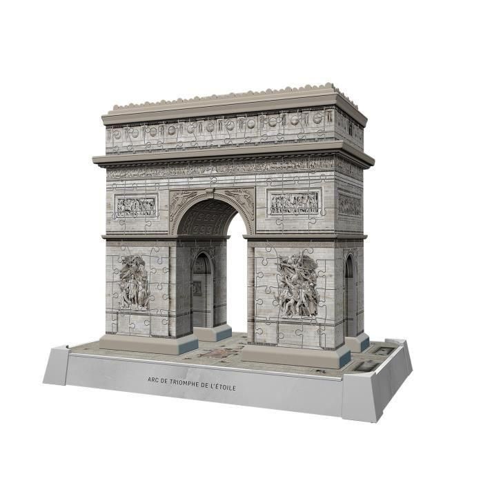 Ravensburger RAV12008029 - Rompecabezas 3D Iconics Arco del Triunfo Iluminado 3 Ravensburger RAV12008029 - Rompecabezas 3D Iconics Arco del Triunfo Iluminado 3
