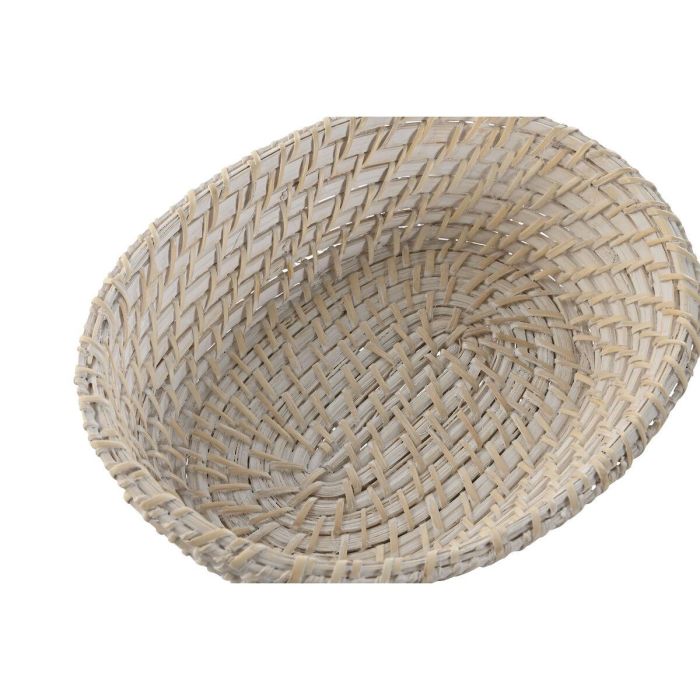 Cesta Balines DKD Home Decor Blanco Natural 22 x 7 x 29 cm Set de 2 2 Cesta Balines DKD Home Decor Blanco Natural 22 x 7 x 29 cm Set de 2 2