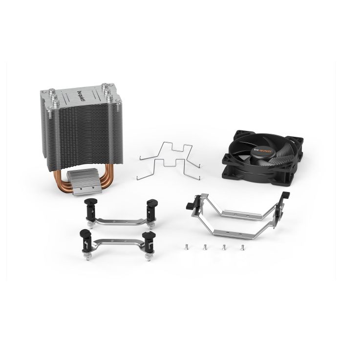 be quiet! Pure Rock Slim 2 Enfriador CPU para Procesador, Compatible con FMx, AM3/4/5, 115x, 1200, 1700, TDP 130W 5