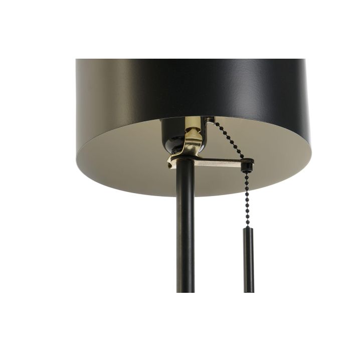 DKD Home Decor Lámpara Sobremesa Urban Negro Metal 18 x 44 x 18 cm 1