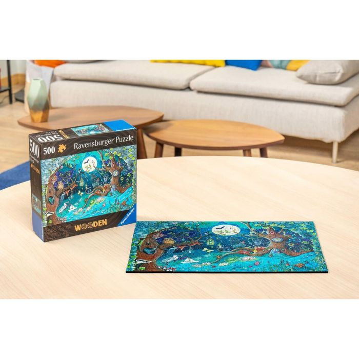 Ravensburger RAV4005556175161 Puzzle de Madera 500 Piezas Bosque Fantástico 5 Ravensburger RAV4005556175161 Puzzle de Madera 500 Piezas Bosque Fantástico 5