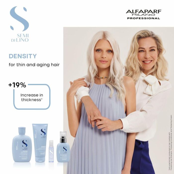 Alfaparf Milano Semi Di Lino Density Champú Delicado Espesante 250 mL 1 Alfaparf Milano Semi Di Lino Density Champú Delicado Espesante 250 mL 1