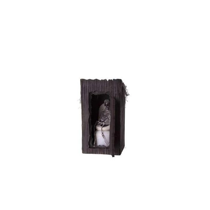 Esqueleto animado en el baño con luz, mo 1 Esqueleto animado en el baño con luz, mo 1