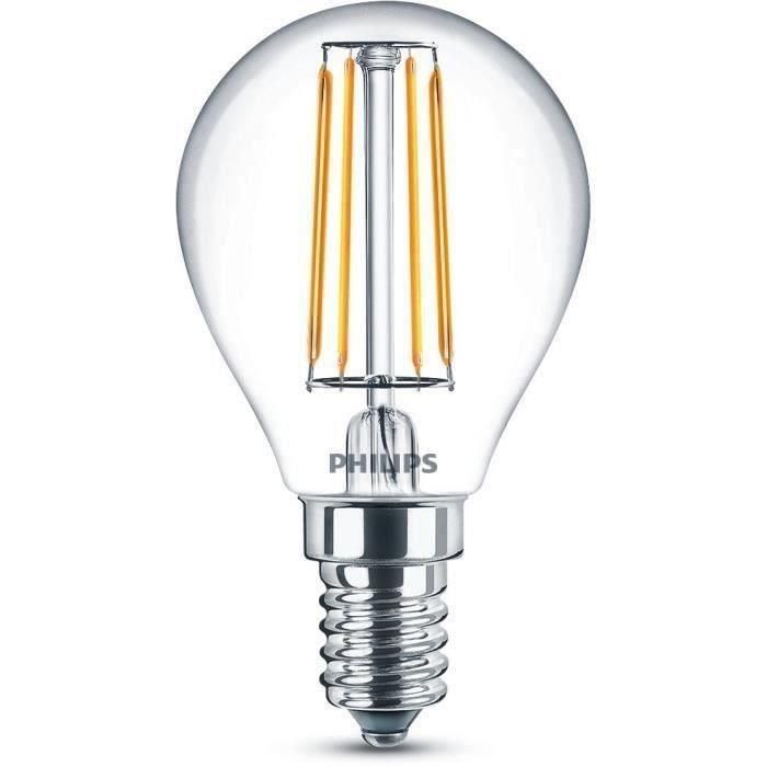 PHILIPS LED Classic 40W Esférico E14 Blanco Cálido No Regulable 1