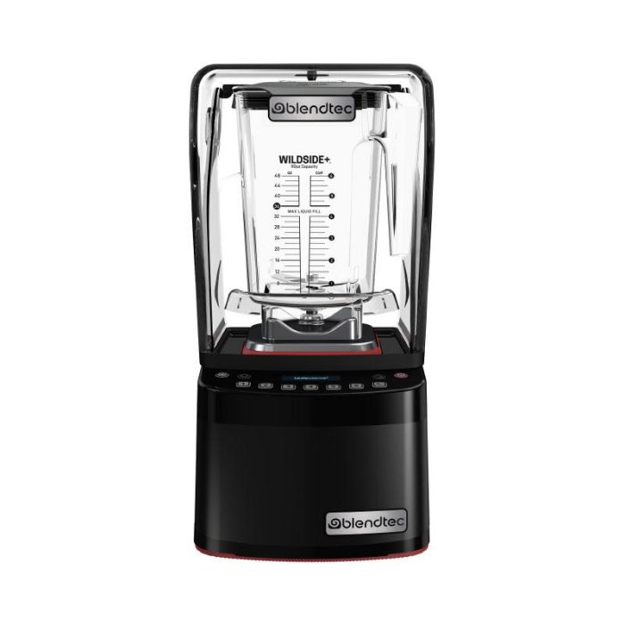 BLENDTEC - S885D2101-EUB1GB1D-K - BATIDORA STEALTH 885 + 2 JARRAS WILDSIDE + 2 TAPAS BLANDAS - 22.9x21.8x43.9 cm - NEGRO