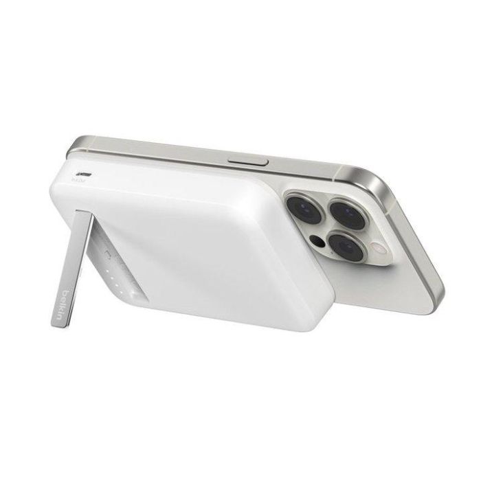 Belkin BPD007BTWH Powerbank Magnético 8000mAh Qi2 15W Blanco 1