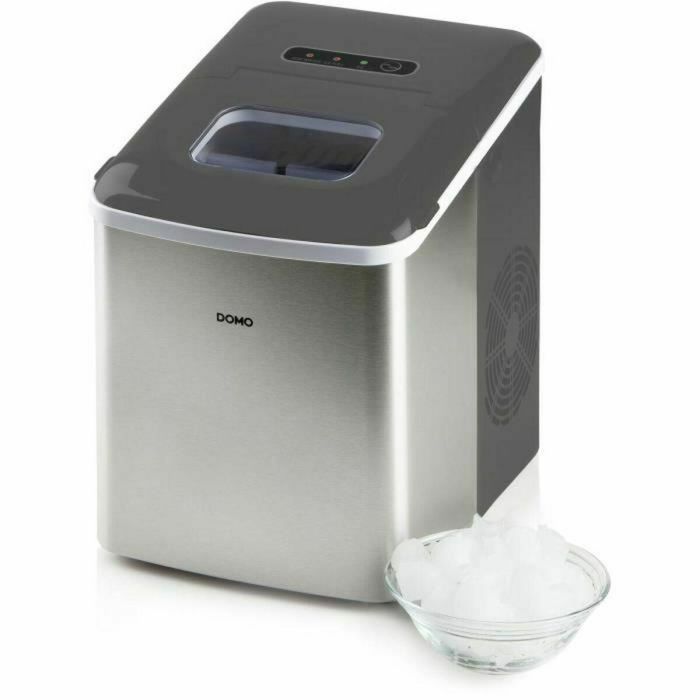 Domo DO9253IB Máquina de Hielo, 1,8 litros, Cubitos de Hielo en 9 min, 120 W