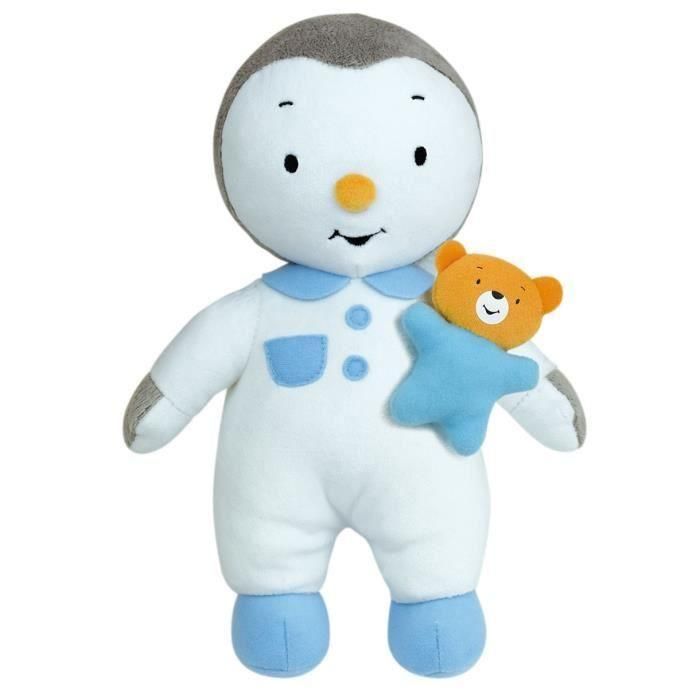 Jemini Peluche T'choupi Luminou 25 cm de Poliéster, Apto para Niños y Niñas desde el Nacimiento, Lavable a 30°