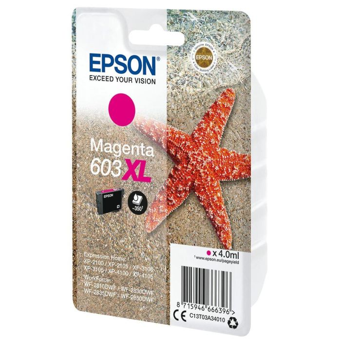 Cartucho de Tinta Original Epson C13T03A34020 4 ml Magenta