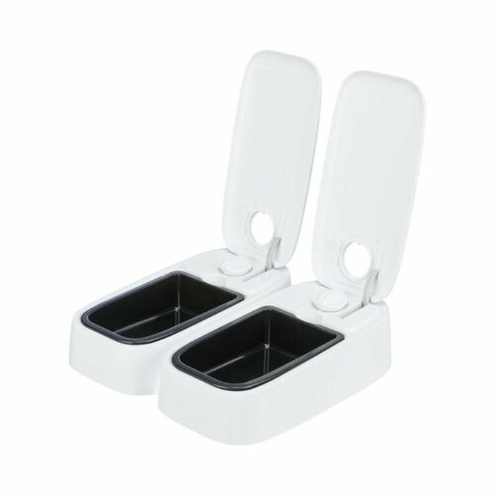 Comedero automático Trixie Blanco Negro Acrílico Plástico 17