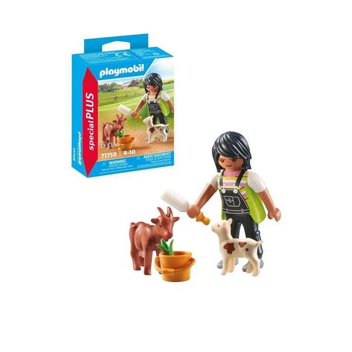 Figura mujer con cabras playmobil special plus. 2 Figura mujer con cabras playmobil special plus. 2