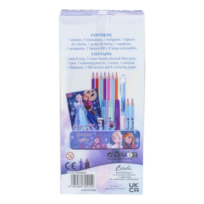 Set papelería coloreable frozen 7 Set papelería coloreable frozen 7