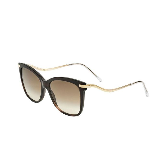 Gafas de Sol Mujer Jimmy Choo STEFF/SO Negro Dorado Ø 55 mm 1