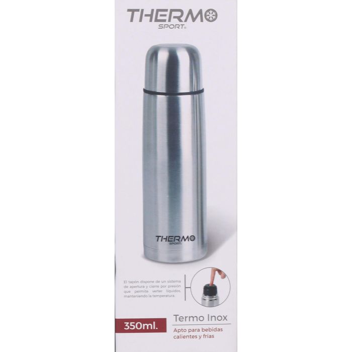 Termo Inox 350 ml Thermosport - Acero Inoxidable (6 Unidades) 1 Termo Inox 350 ml Thermosport - Acero Inoxidable (6 Unidades) 1