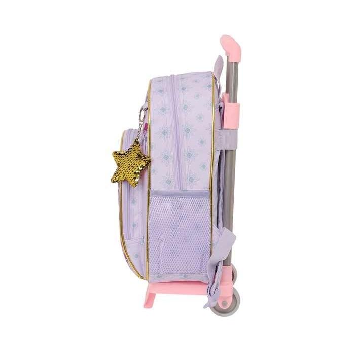 Mochila Escolar con Ruedas Wish Lila 28 x 34 x 10 cm 2