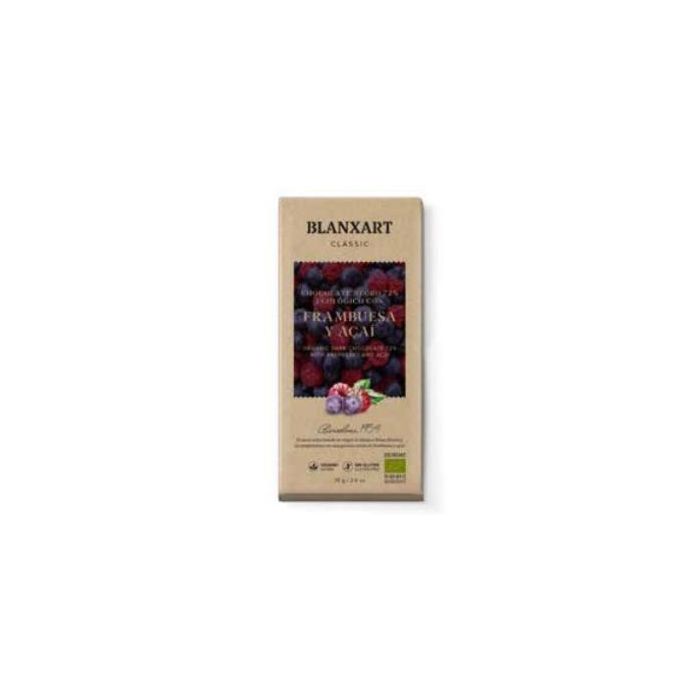 Chocolate 70% Frambuesa Açai 75 Gr Eco Chocolate 70% Frambuesa Açai 75 Gr Eco