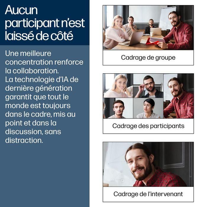 HP Poly Studio V52 Videobar USB Premium para Conferencias con Inteligencia Artificial Avanzada