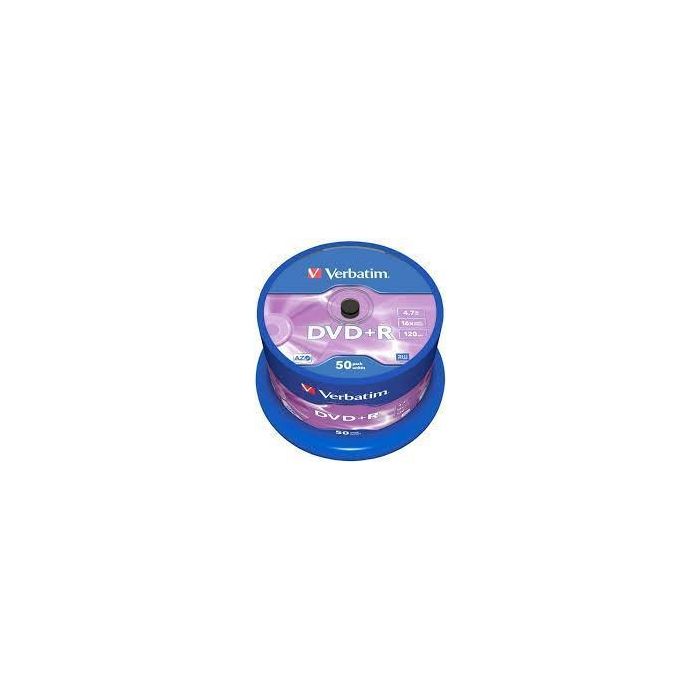 DVD+R Verbatim Advanced AZO 16X/ Tarrina-50uds DVD+R Verbatim Advanced AZO 16X/ Tarrina-50uds