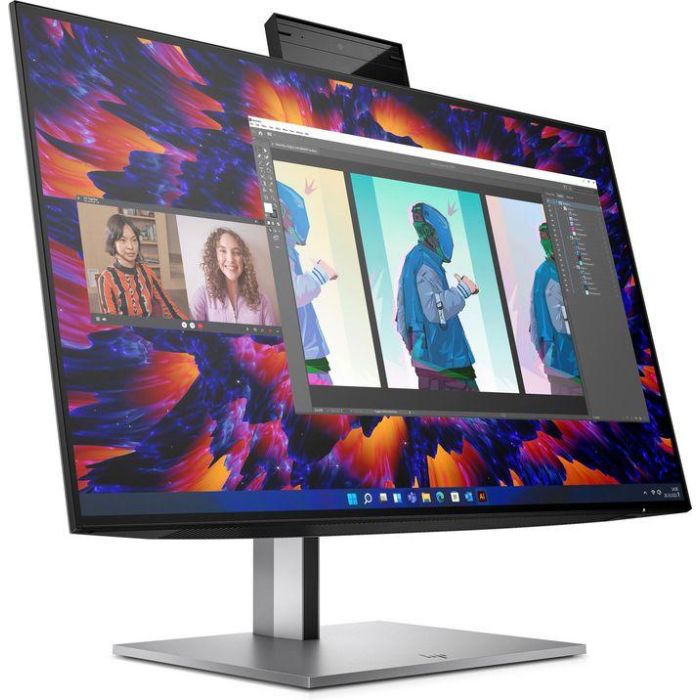 HP Monitor Z24m G3 23.8'' QHD (2560x1440) IPS 5ms USB-C Webcam Altavoces para Conferencias Plata 2