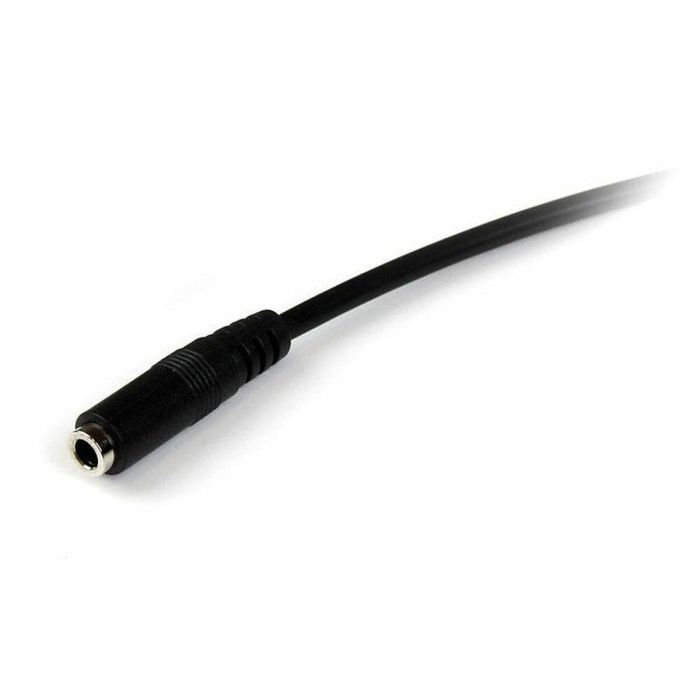 Cable Alargador Jack (3,5 mm) Startech MUHSMF2M             (2 m) Negro 2 Cable Alargador Jack (3,5 mm) Startech MUHSMF2M             (2 m) Negro 2