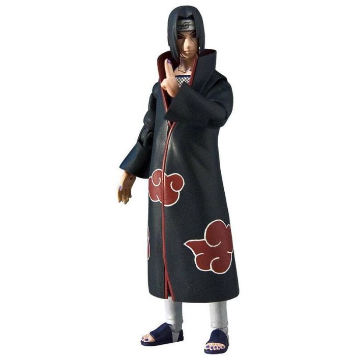 TOYNAMI Figura Articulada Itachi Uchiha Naruto Shippuden Series 1 con Accesorios 10cm