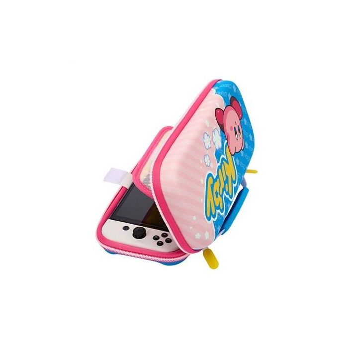 Power A NSCS0068-01 Estuche Protector Compacto para Nintendo Switch OLED, Switch y Lite - Kirby 3 Power A NSCS0068-01 Estuche Protector Compacto para Nintendo Switch OLED, Switch y Lite - Kirby 3