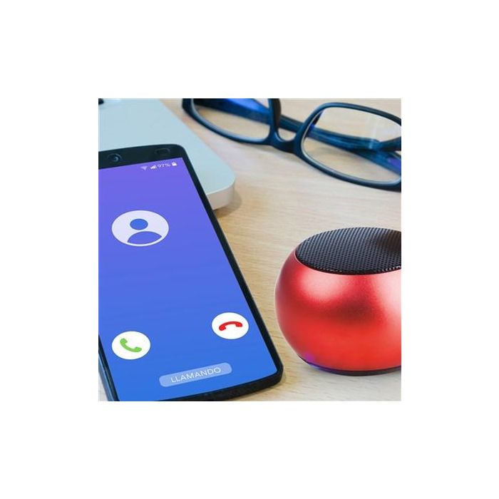 Elbe ALT-R70-TWS Altavoz Bluetooth 3W TWS Rojo, Manos Libres, Sonido Estéreo con Doble Emparejamiento 7 Elbe ALT-R70-TWS Altavoz Bluetooth 3W TWS Rojo, Manos Libres, Sonido Estéreo con Doble Emparejamiento 7