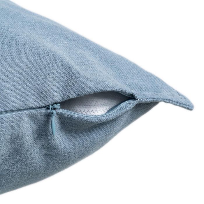 Cojín Azul 85%Algodón-15%Lino Decoración 60 X 60 cm