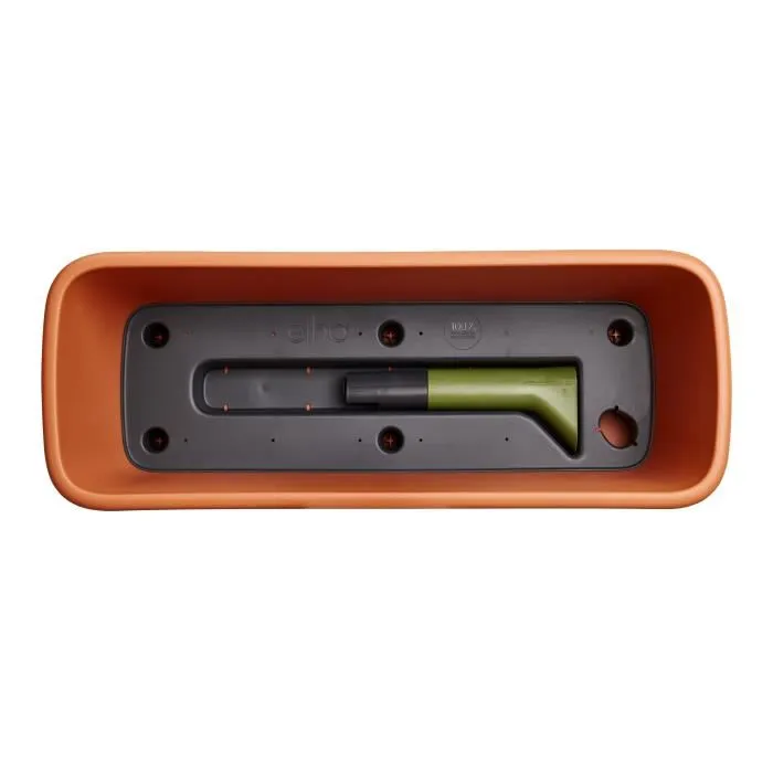 Elho ELH8711904527488 Maceta Balconera Noa Marrón L 65 x B 20 x H 18 cm Exterior 100% Reciclado 3